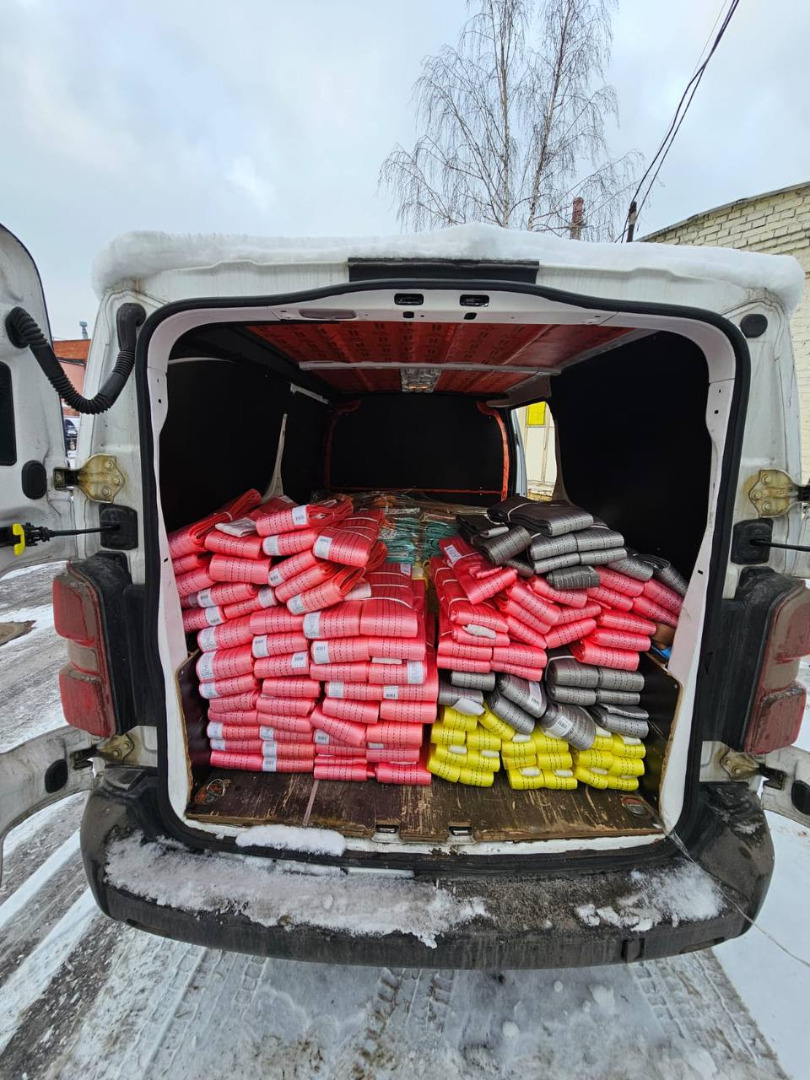 Отгрузка строп и талрепов заказчику
